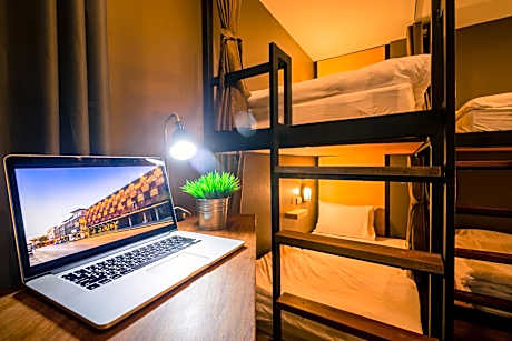 Bed in 6-Bed Female Dormitory Room