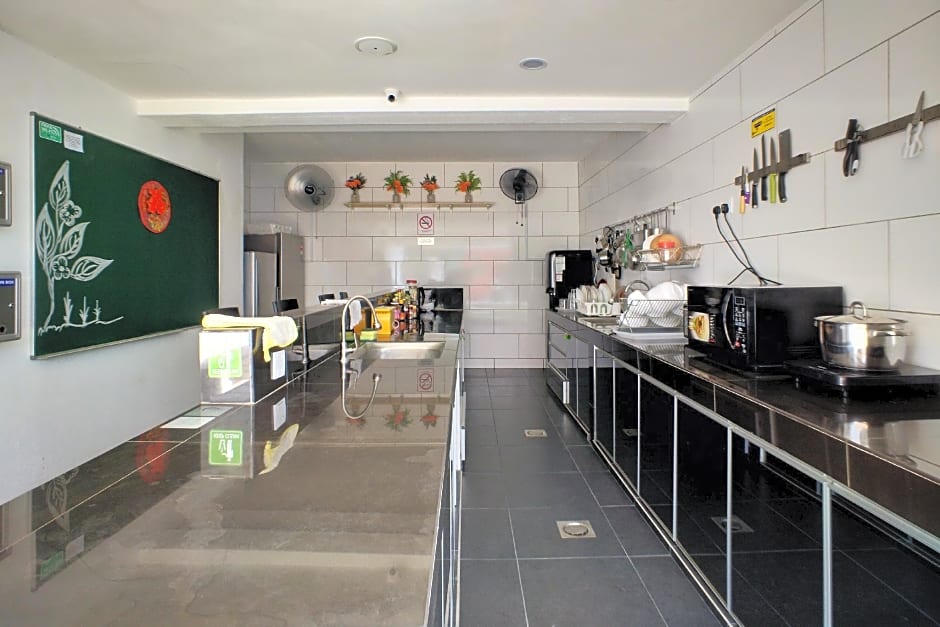 Beds In Garden Hostel