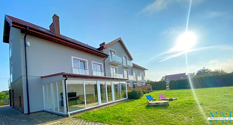 Apartament 01, Rodzinny z Tarasem, Grzybowo Centrum - Nadmorska 26
