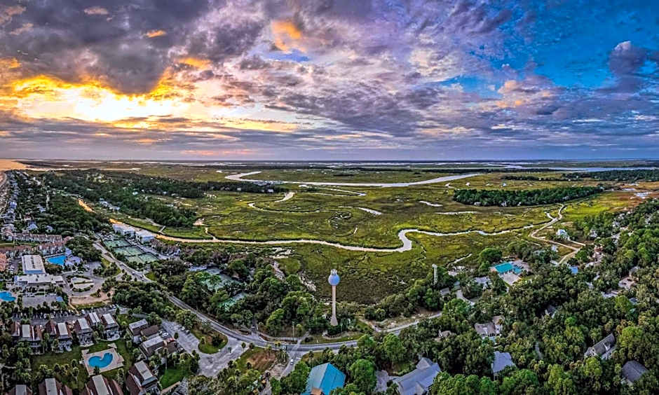 Sprawling Ocean View Home with Massive Deck, Golf Cart Included