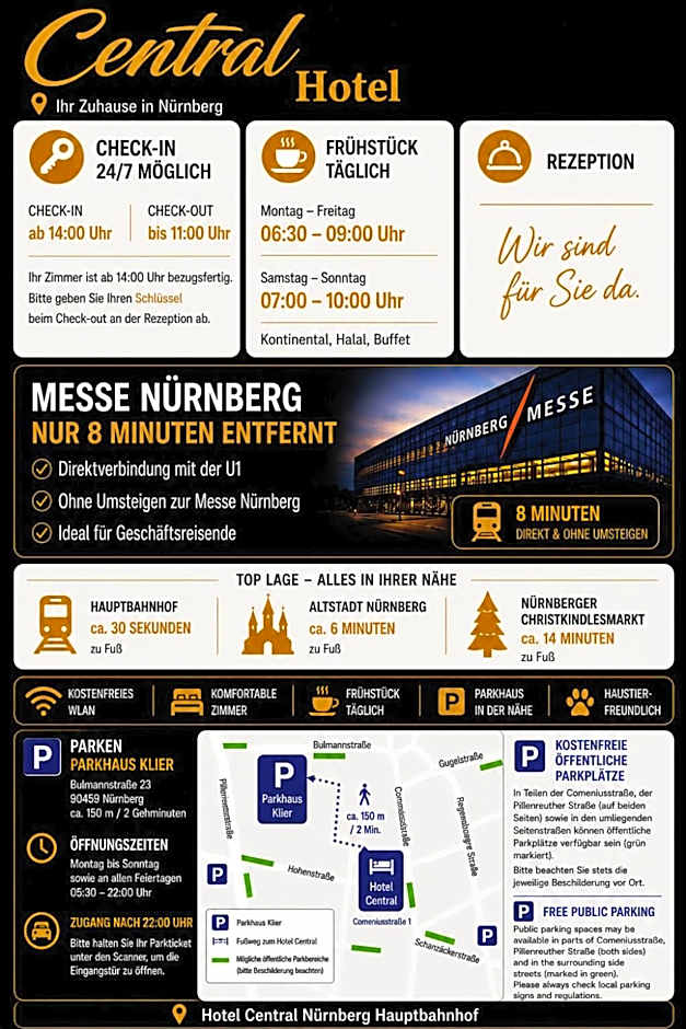 Hotel Central Nürnberg Hauptbahnhof