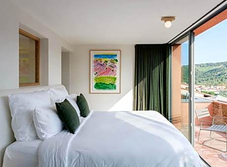 Massane - Double Room with Terrace - Albères View