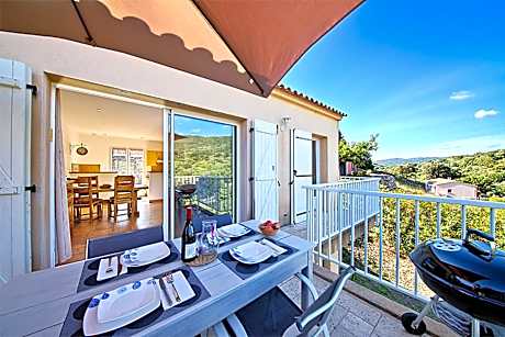 Orasi, Sartene, gîte dans villa climatisée tout confort