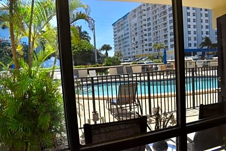 Studio with Pool View