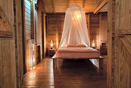 Wooden Creole Hut Mezzanine