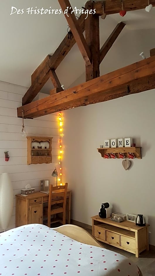 B&B Des Histoires d'Anges - Côté Jardin - Accueil Vélo