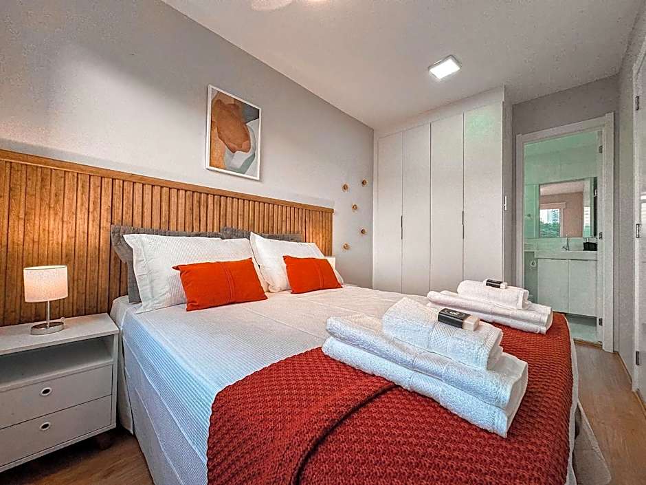 RStar- Modern 1 Bedroom Apartment in Chac. Sto Antônio, 5 minutes from João Dias Station, Vibra, Nestlé and Burle Max Park