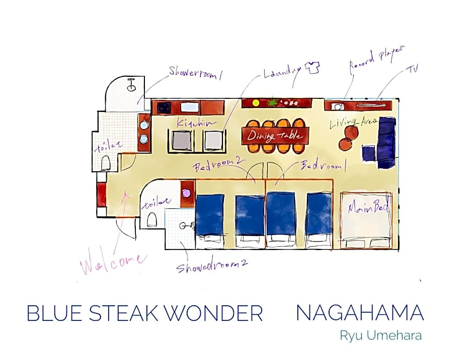 Blue Steak Wonder Nagahama