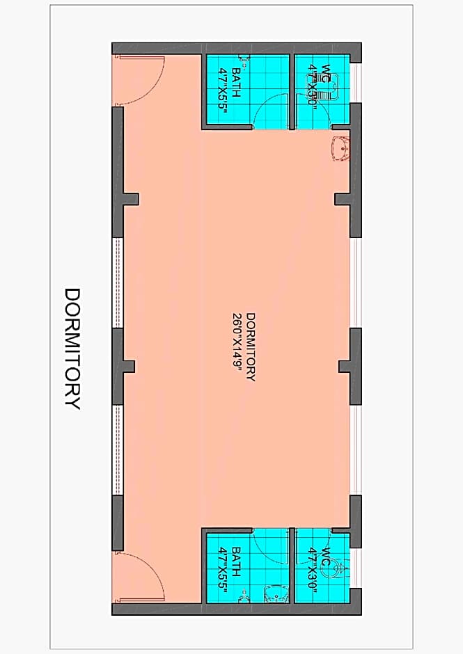 Photo 1 of 6 of Dormitory for 5 People