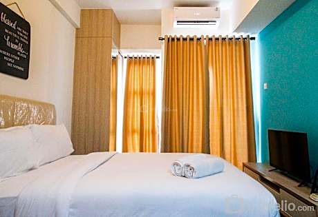 Elegant Studio Room Akasa Apartment By Travelio