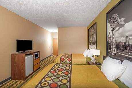 Deluxe Double Room with Two Double Beds - Disability Access - Non-Smoking