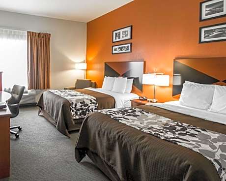 2 Queen Beds Nonsmoking Accessible