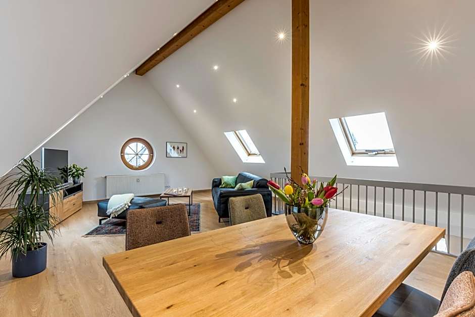 RH-Appartements 15 Minuten von Basel im Dorf Rührberg