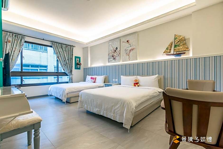 幸福來了-近花蓮火車站 寵物友善 電梯民宿