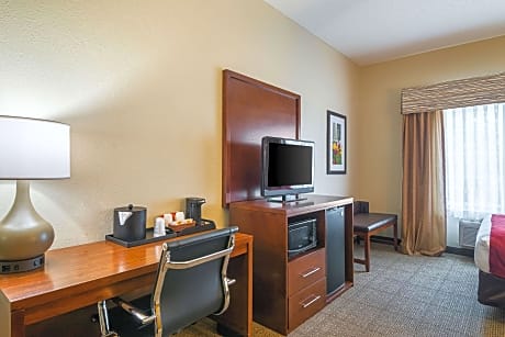 1 Queen Bed Suite Nonsmoking Accessible