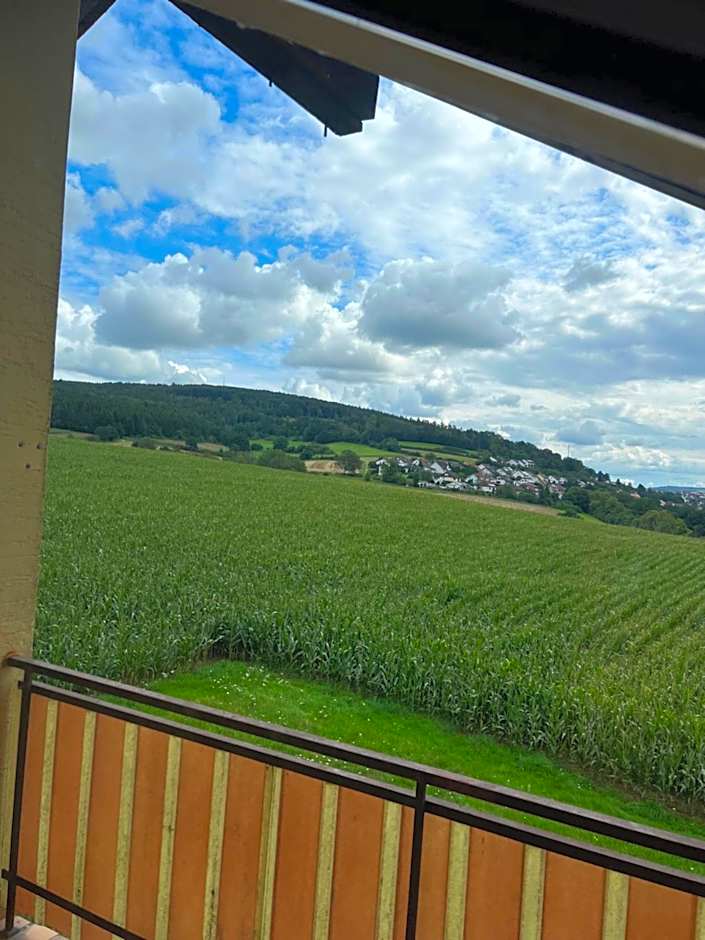 Pensionszimmer mit Gemeinschaftsküche