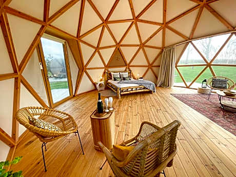 Dome with private wellness area