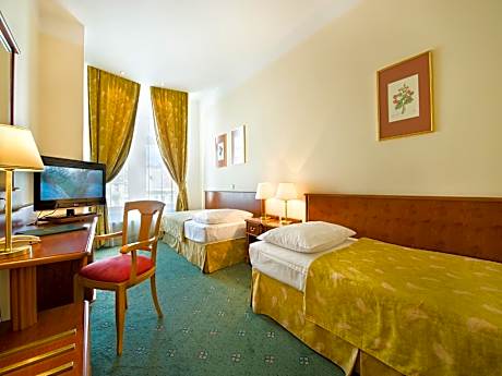 Twin Room with Wenceslas Square View
