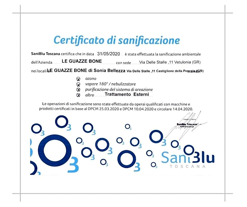 Agriturismo Le Guazze Bone