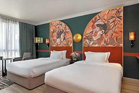 Deluxe Double Room with Two Double Beds