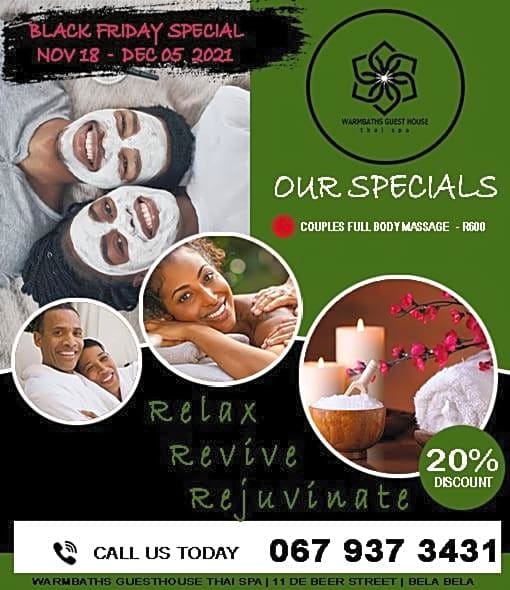 Warmbaths Thai Spa and Guest House
