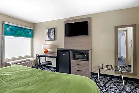 1 King Bed Smoking Accessible