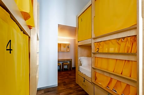 Bunk Bed in 4-Bed Mixed Dormitory Room with Private Bathroom