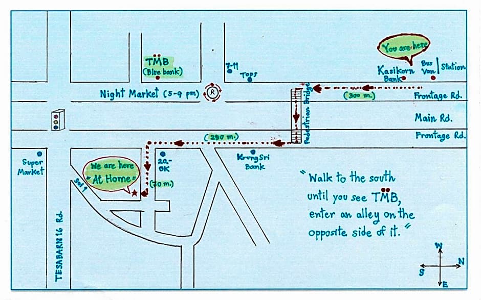 At Home Hostel, Pak Chong