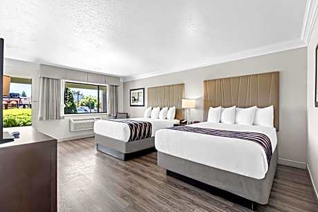 2 Queen Beds, Mobility Accessible, Communication Assistance, Roll In Shower, Non-Smoking