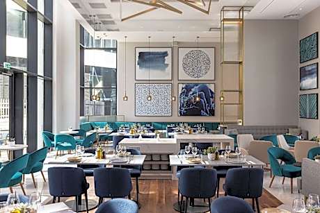 Guest room, Twin, Partial sea view, High floor