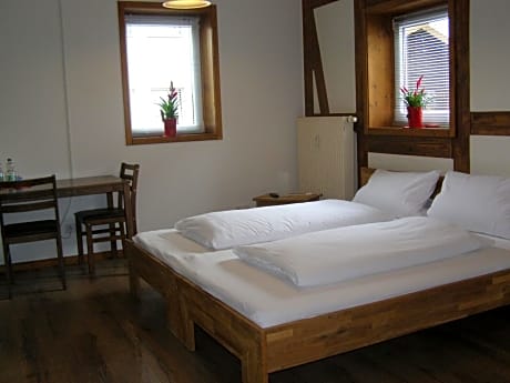 Twin Room with Private Entrance