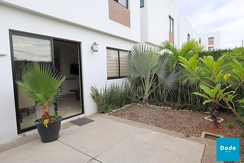 Residencial privado con alberca a 3 min. de la playa