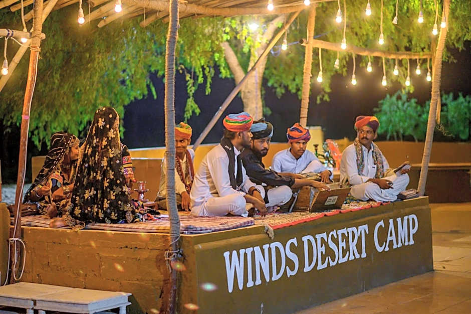 Jaisalmer Winds Desert Camp with Pool
