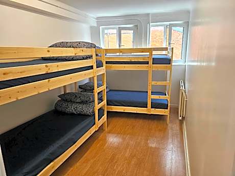 Bed in 4-Bed Male Dormitory Room