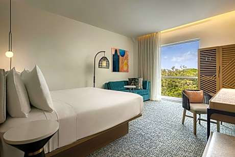 island view, guest room, 1 king, sofa bed