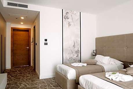 Superior Twin Room with Balcony and Partial Sea View