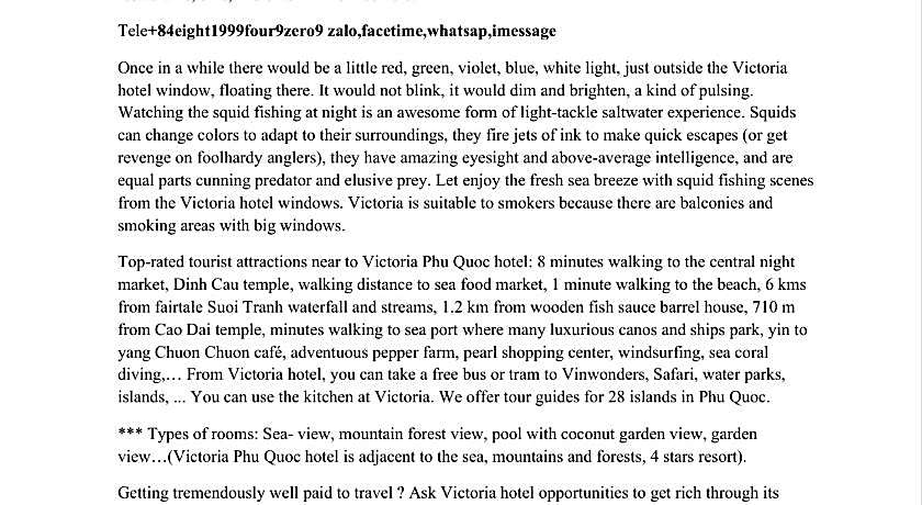 Victoria Phu Quoc Hotel