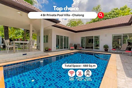 Chalong - 4 Bedroom Private Pool Villa - Phuket
