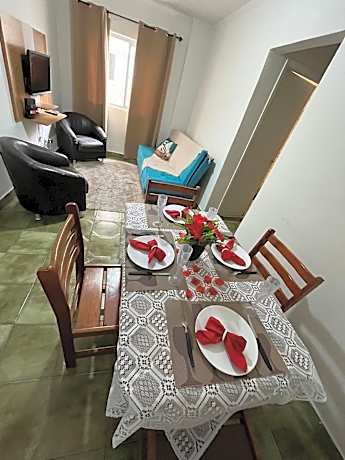 Pé na areia - 1dorm- 5 Hospedes -Garagem - wi fi - próximo a quiosques 7 Bairro Aviação