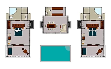 Two Bedroom Pool Villa