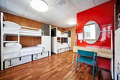 Bed in 6-Bed Female Dormitory Room
