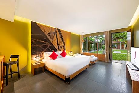 Deluxe Family Garden View ( 24 hours Use of Room )