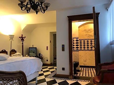 Designer Double Room (Partially underground)