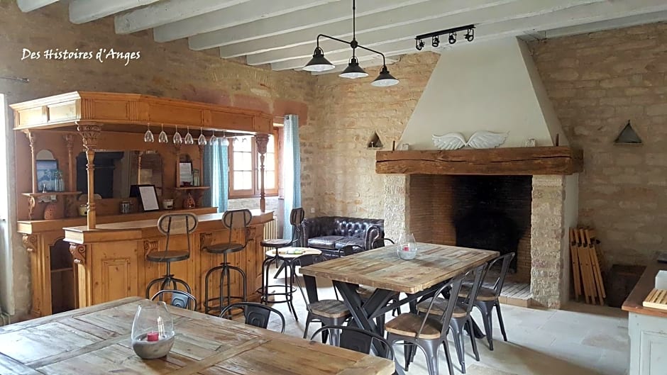 B&B Des Histoires d'Anges - Côté Jardin - Accueil Vélo