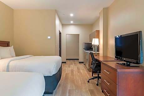 Efficiency Queen Suite with Two Queen Beds - Non-Smoking B