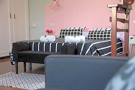 Family Room with Shared Bathroom