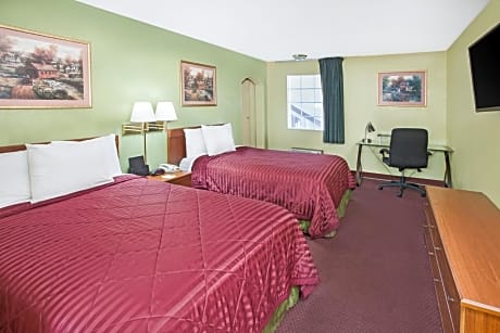 2 double beds, one-bedroom, suite, non-smoking