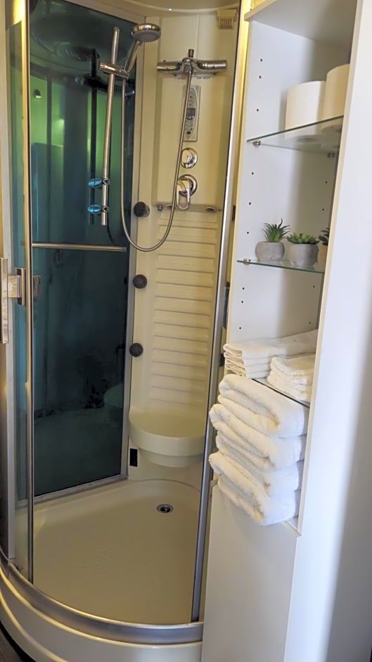 Boathouse Amsterdam with bikes