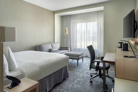 King Room with Sofa Bed and Roll-in Shower - Mobility Accessible