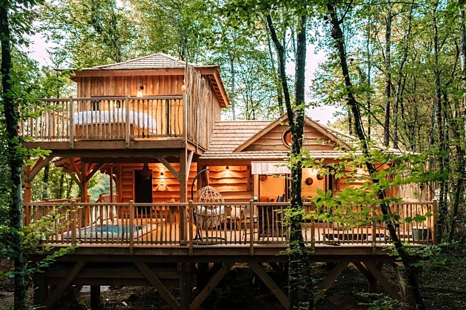 Les Lodges de Calviac - Spa et Sauna privatifs